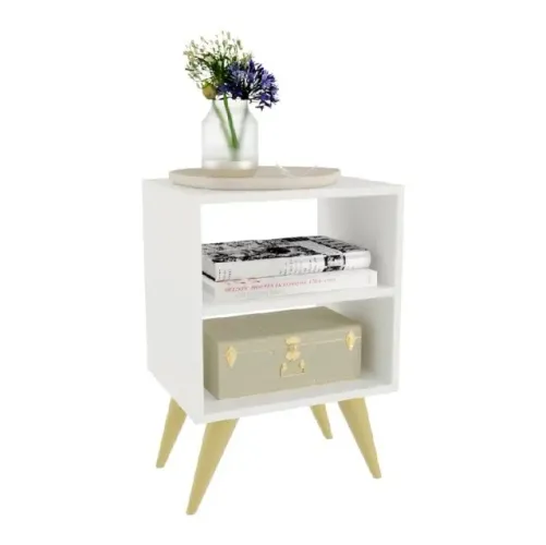 Mesa de Cabeceira de Luxo Palma - Original e Nova na Caixa