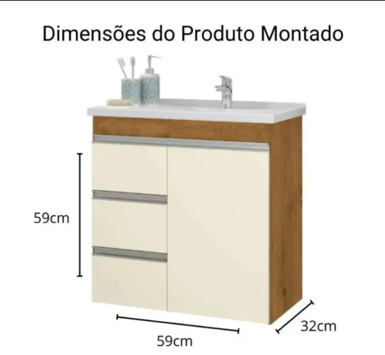 Gabinete de banheiro