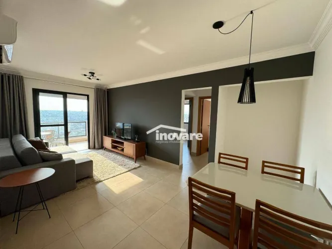 Apartamento com 2 dormitórios para alugar, 80 m² por R$ 4.590,00/mês - Centro - Uberlândia