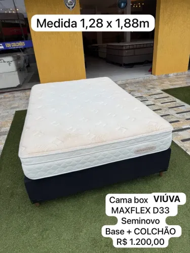 Conjunto Box Viúva MAXFLEX D33 SEMINOVO - ENTREGO