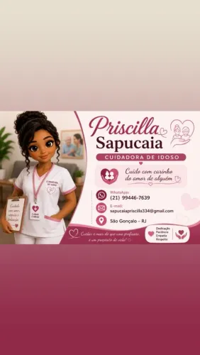 Cuidadora de idoso 