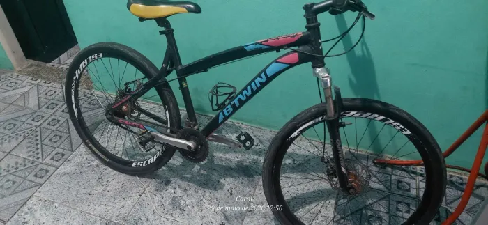 Bicicleta aro 26 bike b'twin rockrider 340