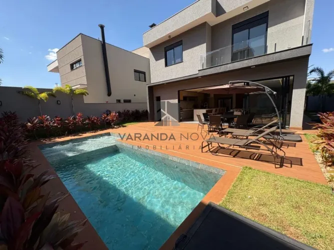 Casa em condomínio para venda com 305m², 3 suítes no Alphaville/Ribeirão Preto