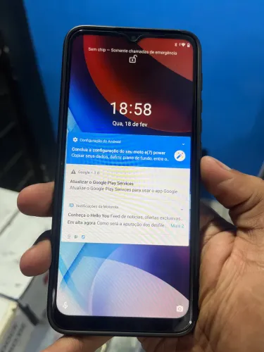 Celular moto e7 Power