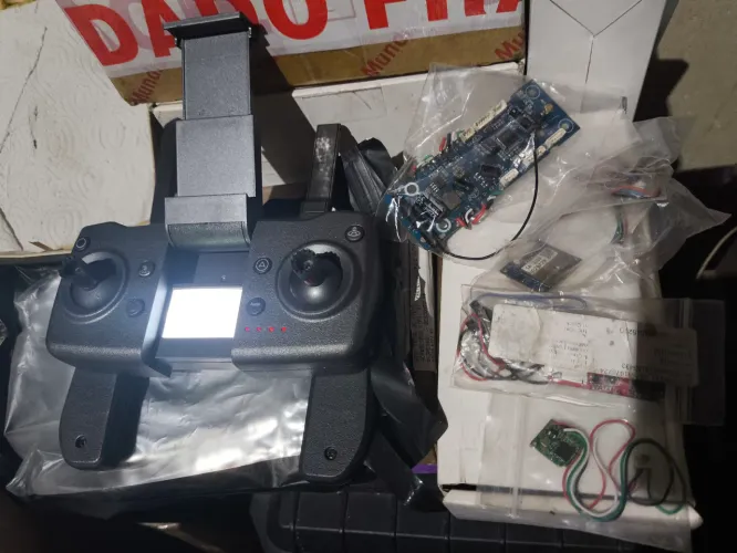 Controle com sistema drone