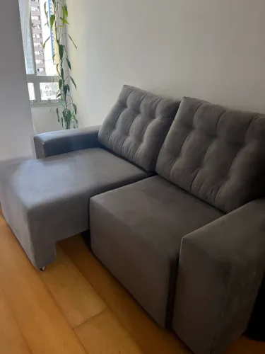 Sofá retrátil 3 lugares