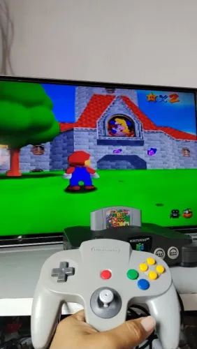 Nintendo 64+Mário 64 original