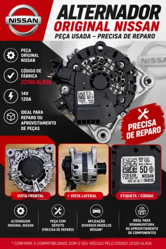 Alternador Nissan 