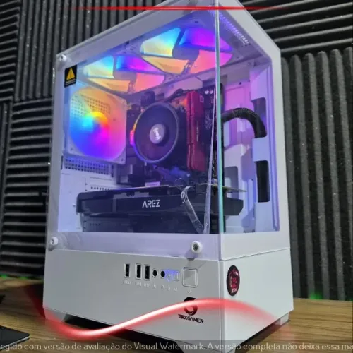 PC Gamer Ryzen 5 5500 RX 580 16GB SSD 240GB + HD 1TB