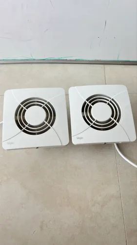 Exaustor Elgin de 10X10 - Seminovo - 2 Peças