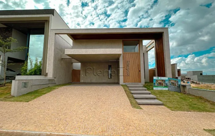 Casa à venda em Paulínia, Parque Brasil 500, com 3 suítes, com 262.74 m², Santorini Reside