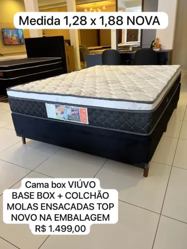 Cama Box viúva Molas Ensacadas