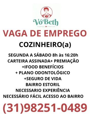 VAGA DE EMPREGO 