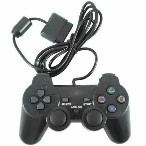 Controle PS2 com fio pra PlayStation 2
