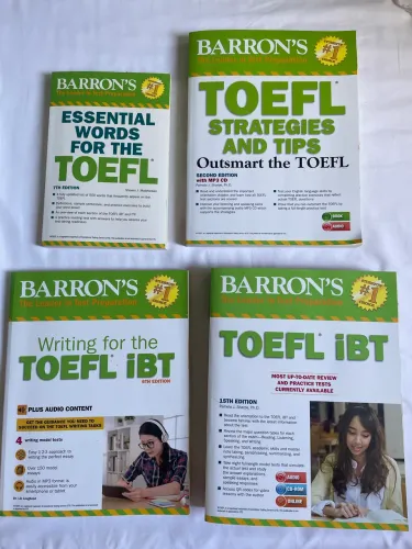 Conjunto livros TOELF IBT Superpack