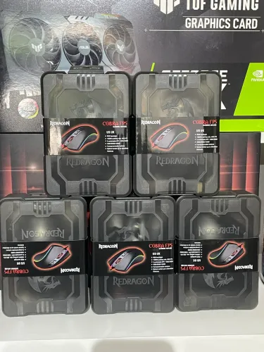 Mouse gamer redragon cobra fps novo