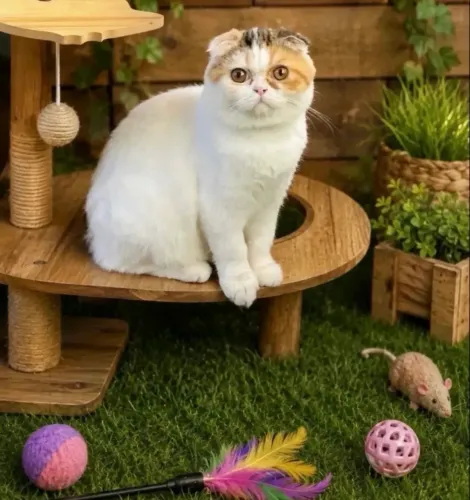 Gata British / Scotish fêmea. Com pedigree! 