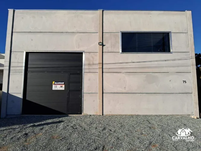 Galpão Novo com 210 m² para Locação Próximo à BR-101 em Itajuba Barra Velha/SC