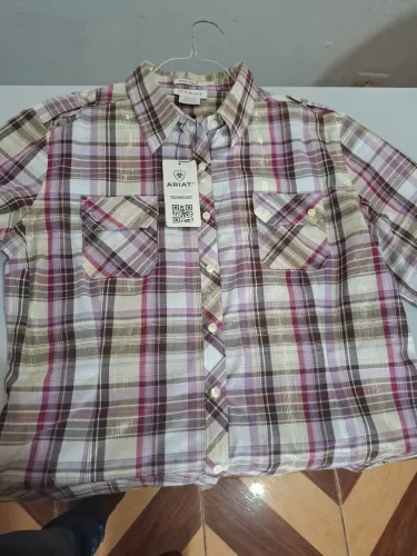 Camisa Feminina Ariat Tamanho G
