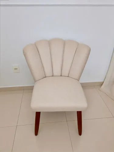 Cadeira de concha sereia