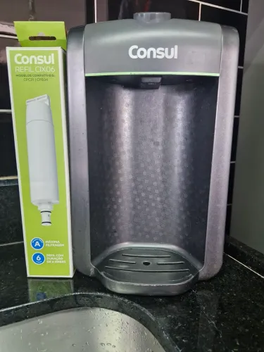 Purificador de água Consul + refil lacrado