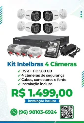 Kit intelbras 