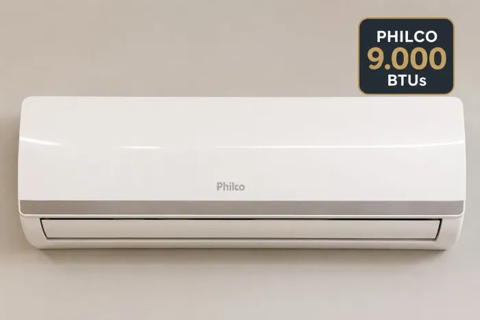 Ar-condicionado Split Philco 9.000 BTUs - Excelente Estado