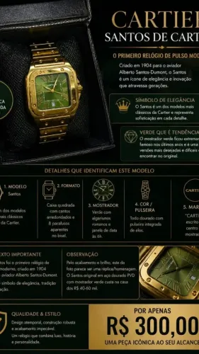 Relógio Cartier