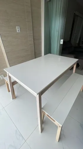 Mesa de jantar/sacada 