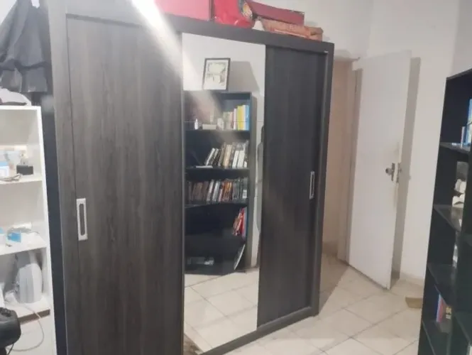 Armário - MDF + Espelho Central - Para casal