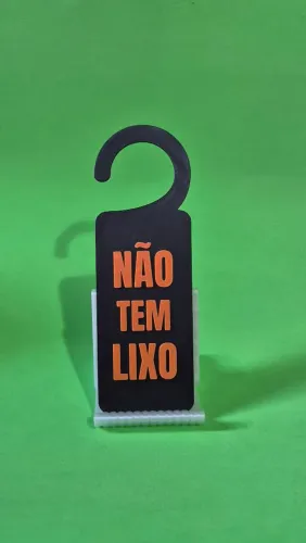 Cartão Tem lixo/Não tem lixo