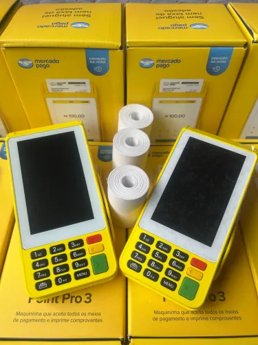 Máquina de cartão do Mercado Pago