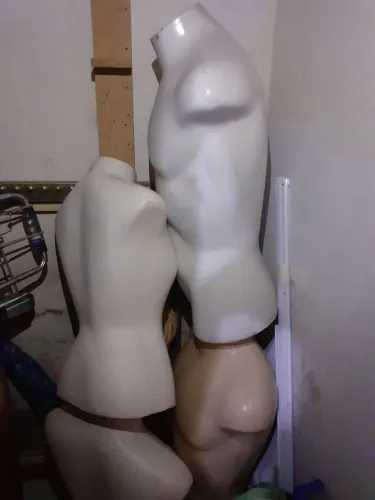 Manequins meio corpo fibra