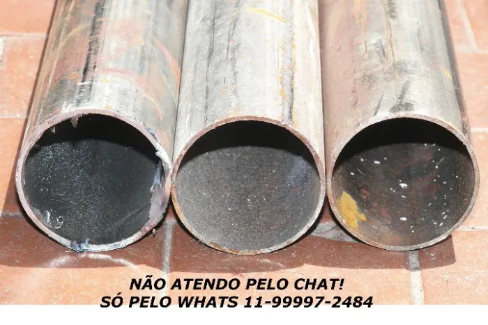 Tubos de aço 2 pol 2mm 9metros