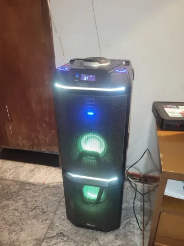 CAIXA DE SOM PHILCO (APENAS RETIRADA)
