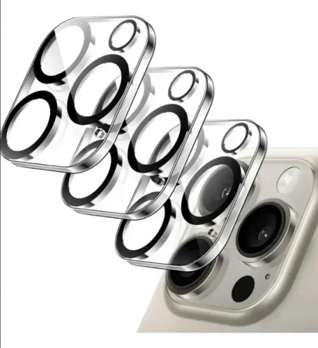Película Proteção De Lente Câmera Traseira Para iPhone 15  Pro / 15 Pro Max