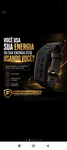 Pulseira magnética