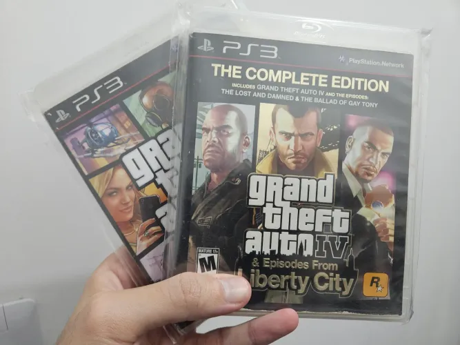 GTA 4 e GTA 5 PS3