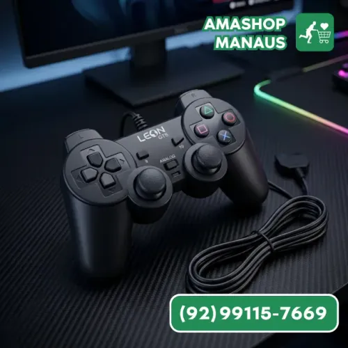 Controle Ps2 Com Fio Manete Joystick Playstation 2