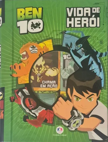 Box c/ 6 mini livrinhos "BEN 10: Vida de Herói", da Ciranda Cultural