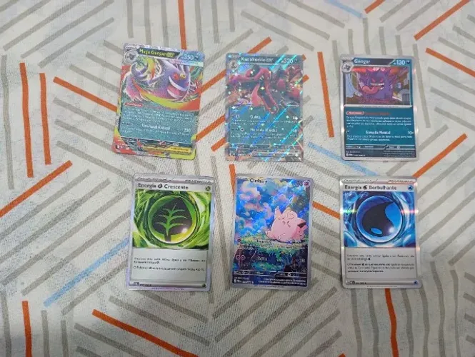 Cartinhas de pokémon rara
