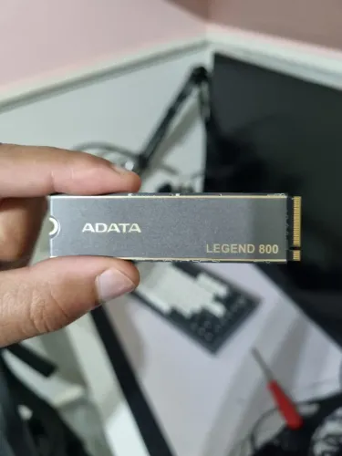 SSD M.2 NVMe 1TB Adata Legend 800 PCIe 4.0 98% Saude 3500MB/s Com Dissipador