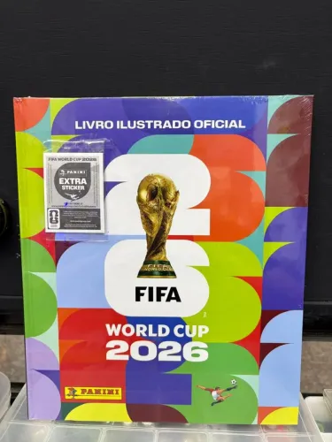ÁLBUM CAPA DURA + FIGURINHA LEGEND SUPRESA ?