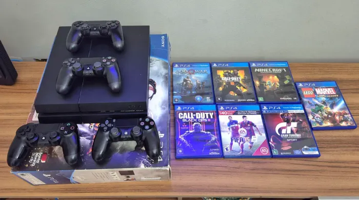 Playstation 4 1TB - Completo