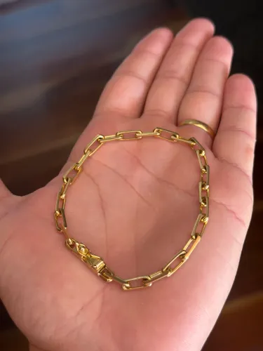 PULSEIRA OURO MACIÇA 15 GRAMAS