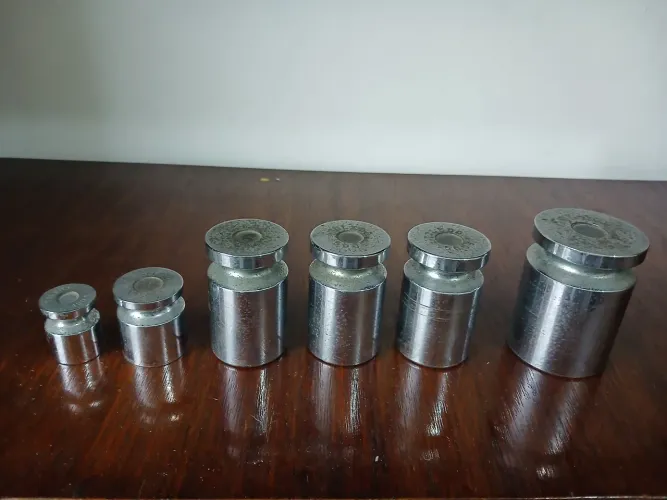 Pesos para balança.