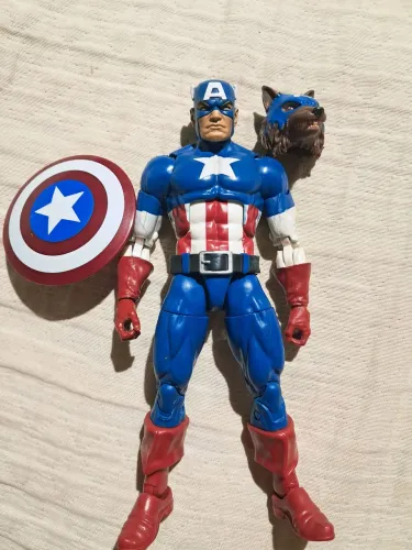 Capitão américa Wolf Marvel Legends