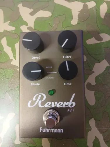 Pedal de reverb fhurmann