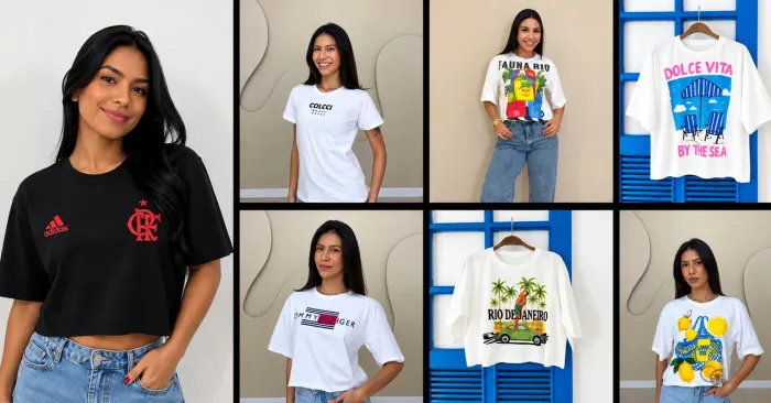 T-shirt e Cropped