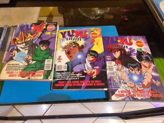Colecao mangá yu yu hakusho